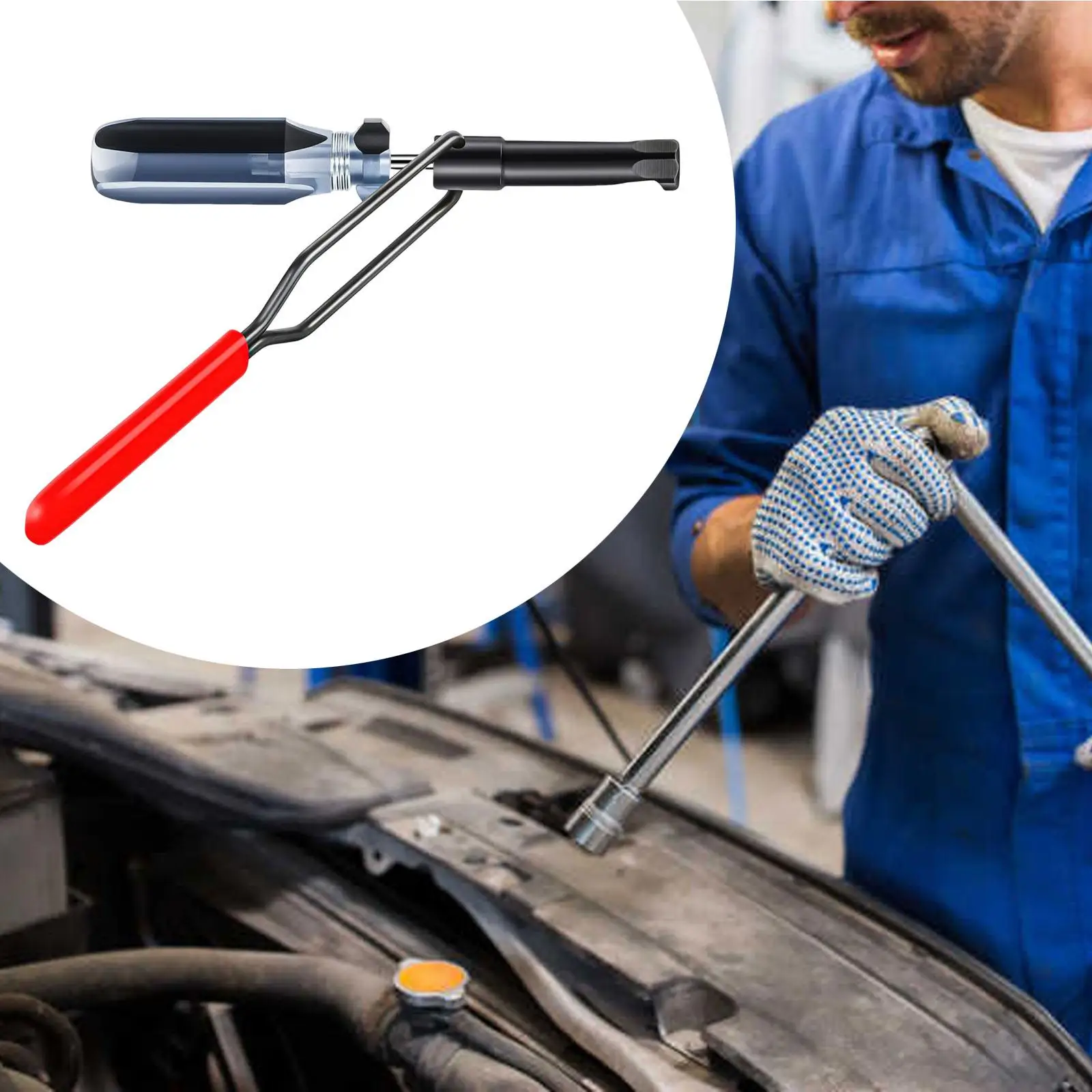 

Jam Nut Valve Adjustment Tool Easy to Use Valve Grinding Tool for Honda
