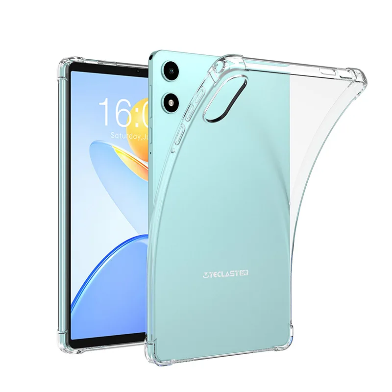 Shockproof Airbag TPU Case For Teclast P50 mini 8.7 Inch Anti‑Drop Raised Camera Edge Clear Tablet Back Cover