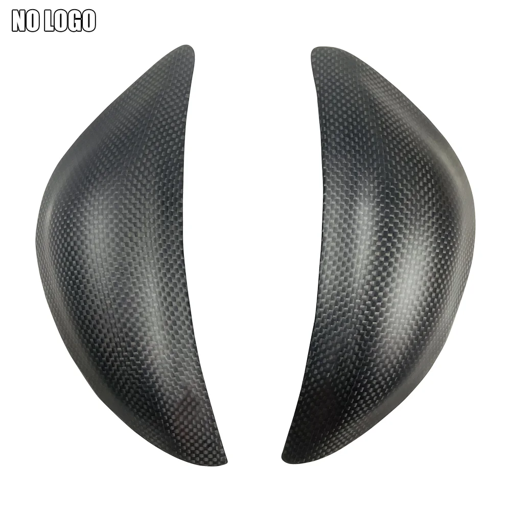 For kawasaki zx6r 636 carbon fiber fuel tank protective cover motorcycle modification shell decoration sliding cover 2019-2023