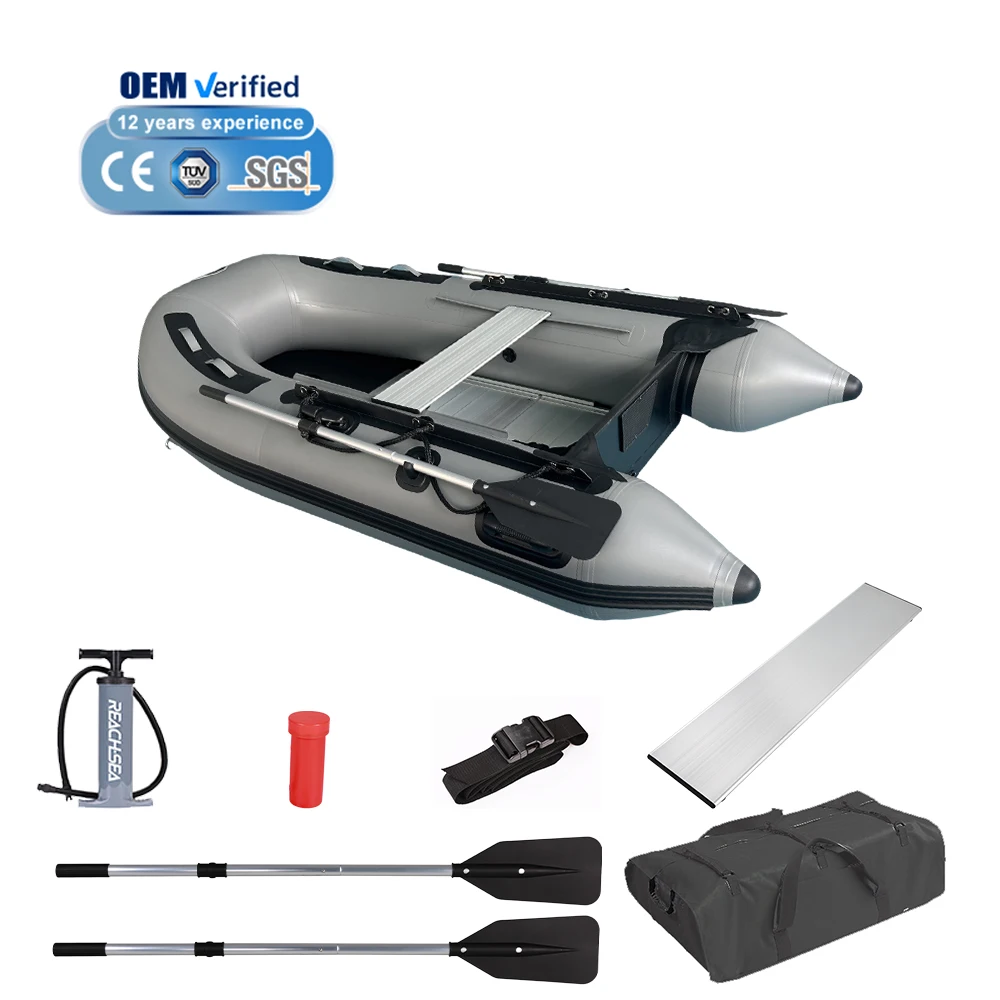 REACH-SEA Barca gonfiabile per gommone a prezzo di fabbrica più popolare Barca da pesca gonfiabile in vendita