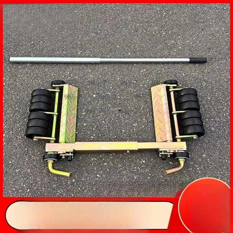 Self-jacking 4 Wheel Skates Recovery Skates Dolly Wheel Loader Car Wheel Loading Lift Dolly Jack