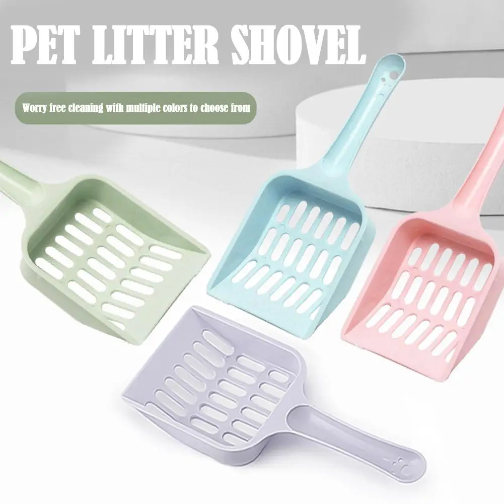 Cat Litter Spoon Shovel Plastic Pet Toilet Poop Artifact Cleaning Shovel Tool Dog Artifact Pet Cleaning Garbage Shovel Sand R2W4