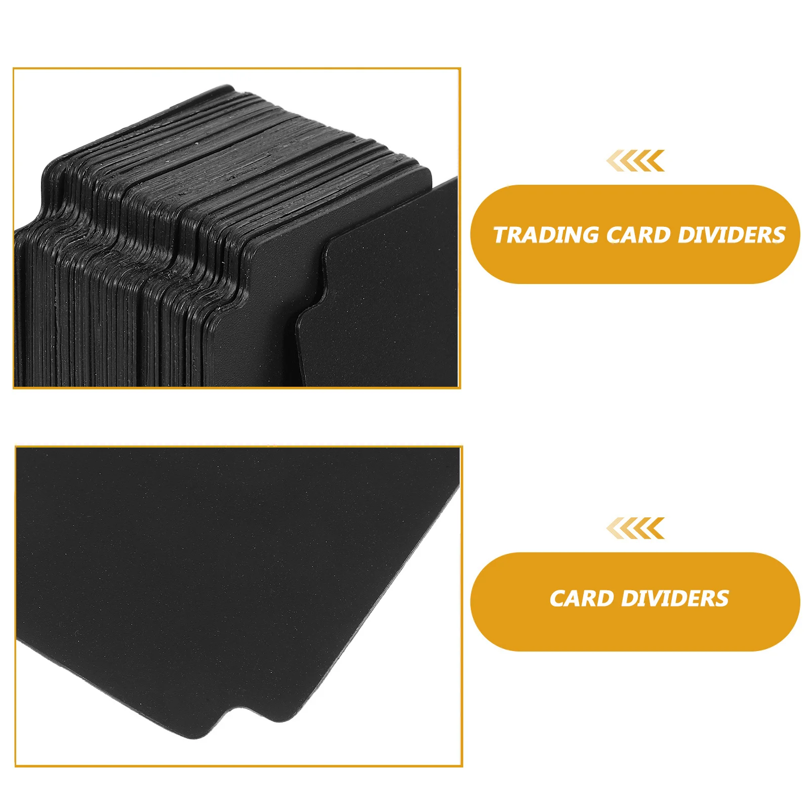 50 قطعة فواصل البطاقات علامات التبويب التقسيم البلاستيكية لفرز حماية اللعب صفحات منظم تخزين بطاقات التداول