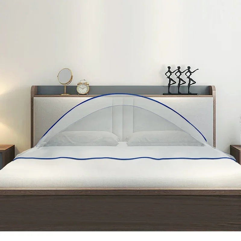Summer Sleeping Anti-mosquito Artifact Household Going Out Travel Foldable Double Couple Anti-mosquito Mosquito Net Bed Curtain