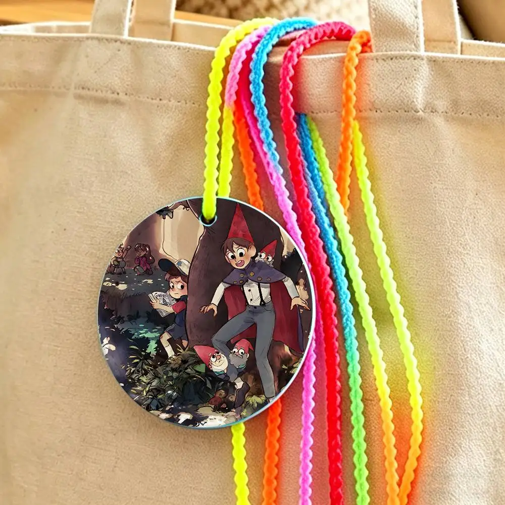 

Wirt Greg Cartoon Garden Wall For Suitcases Travel ID Luggage Tag for Backpack Address Holder Baggage Boarding Portable Ticket