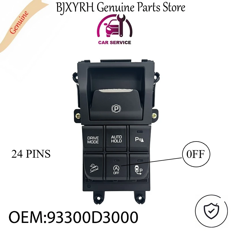 

93300D3000 Electronic Hand Brake Switch Complete Flow Console for Hyundai Tucson 2016-2017 OEM 93300-D3000
