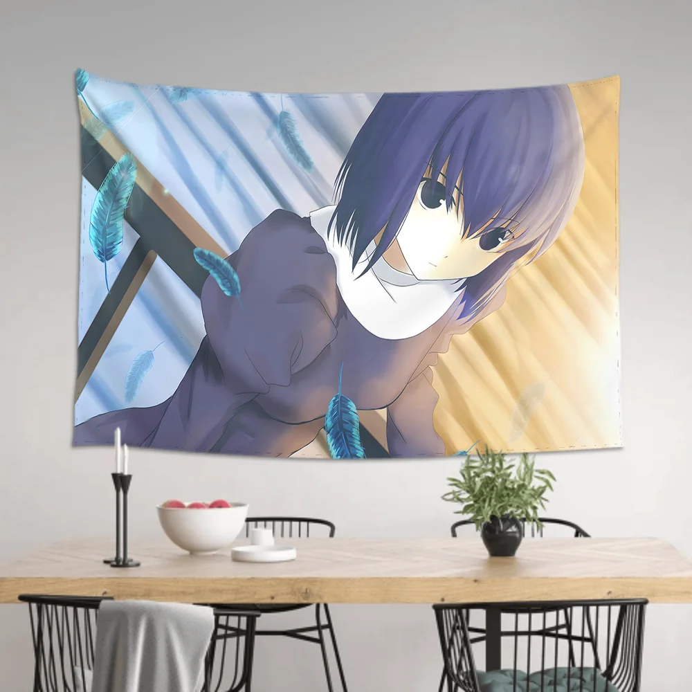 Alice Kuonji Anime Witch On The Holy Night Tapestry Room Decor Wall Cloth Party Hanging Background Room Decor Baby Room