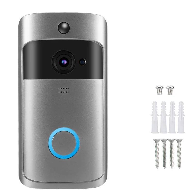 Smart Wifi Video Intercom Wireless Infrared Doorbell Doorphone Access System Door Camera