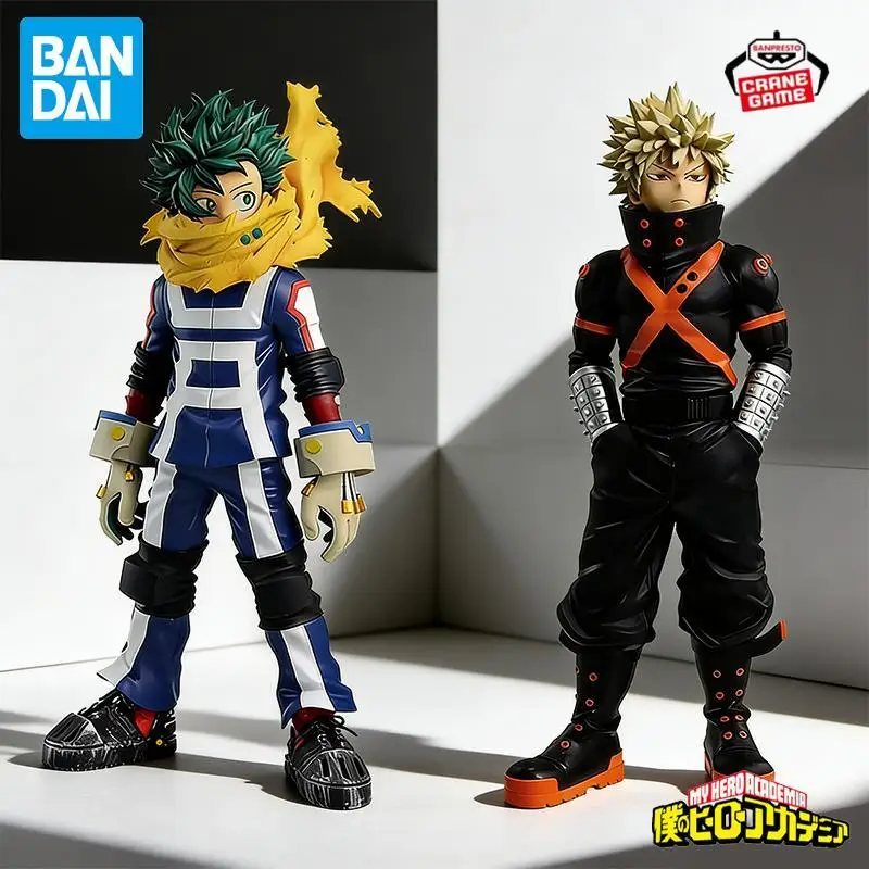 

Оригинальный BANDAI BANPRESTO Katsuki Bakugou Izuku Midoriya Deku 7th SEASON ПВХ аниме фигурка модель коллекция детские игрушки подарок