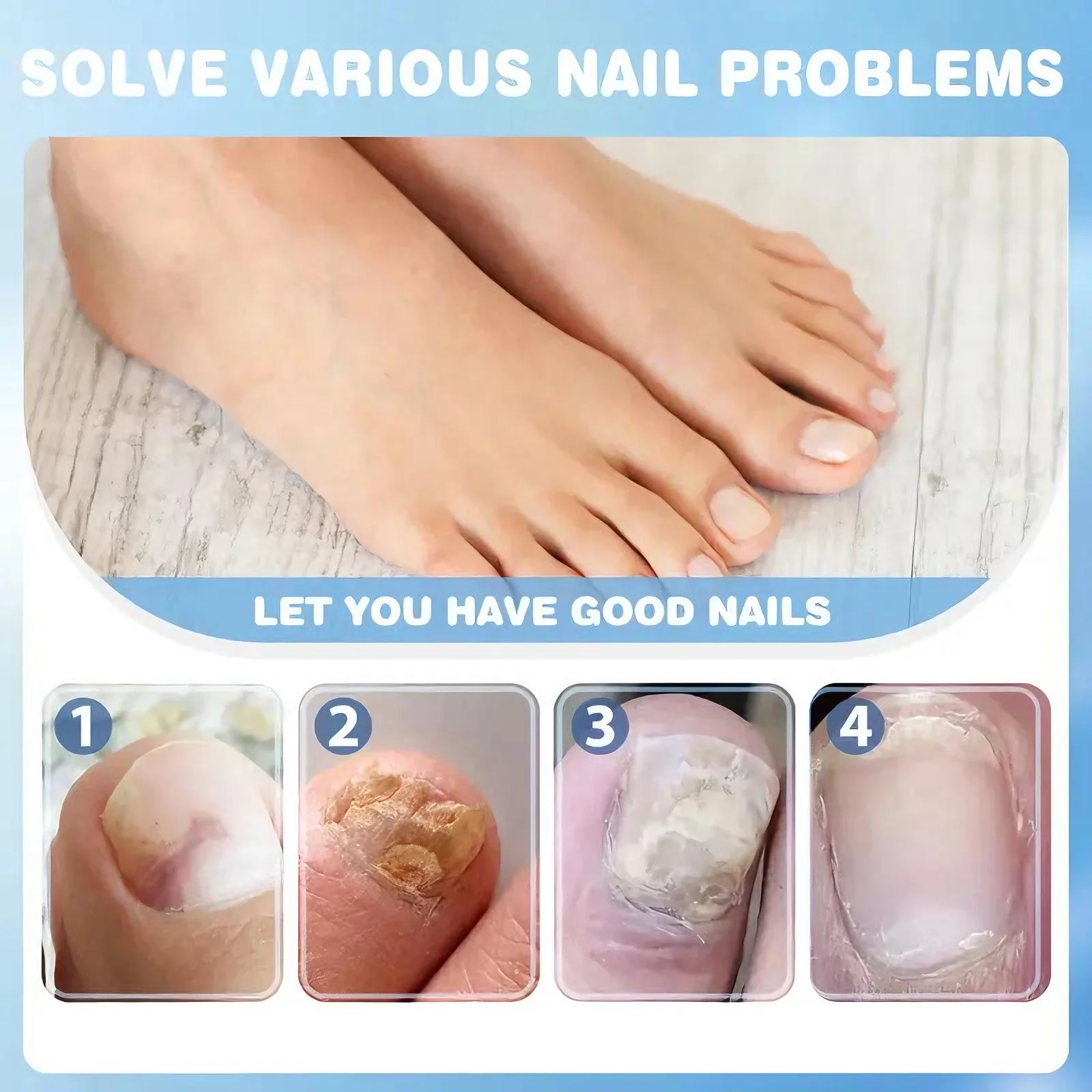 つま先ケア、深く保湿