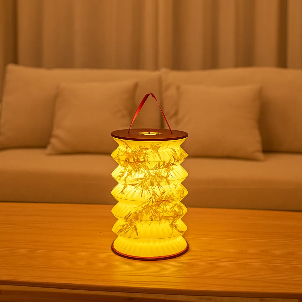 

Projected Mid-Autumn Festival Lanterns Hanging Traditional Chinese Paper Lantern Foldable Handheld Lanterns Lantern Festival
