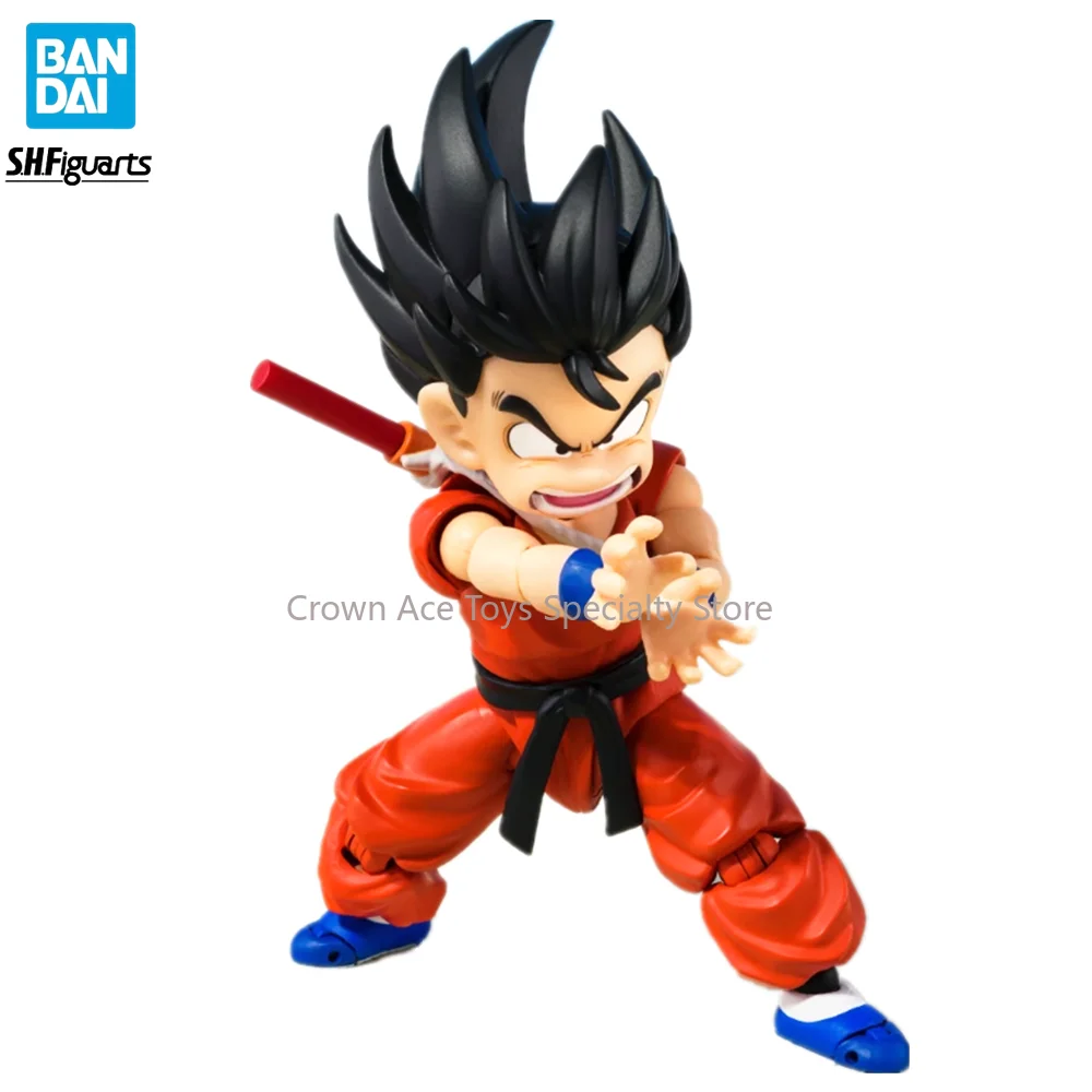 Bandai S.H.Figuarts Son Goku Dragon Ball Anime Action Manga Figures Trendy Toys Doll Young GOKU Innocent Challenger Model Gifts