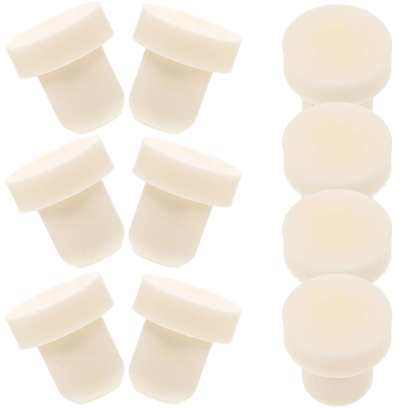 10Pcs Decorative Wine Stoppers Wine Bottle Sealing Plugs Strong Flexible Material Prevent Taste Change Easy Cleaning Long Term