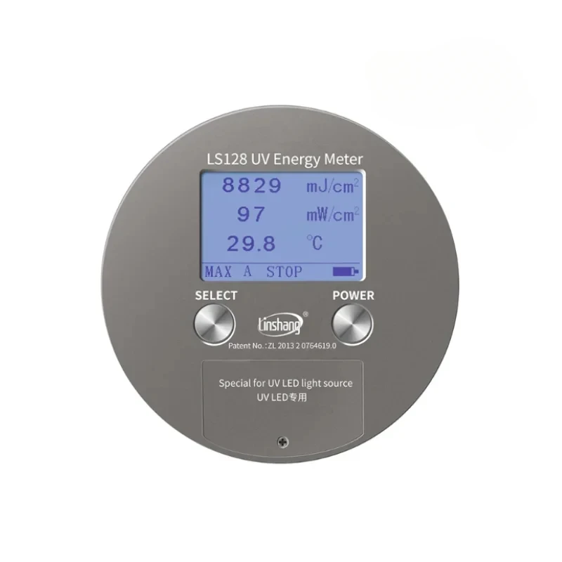 UV Energy Meter  Power Puck Integrator with Power Temperature Curve Energy for 340nm to 420nm  LED UV Curing