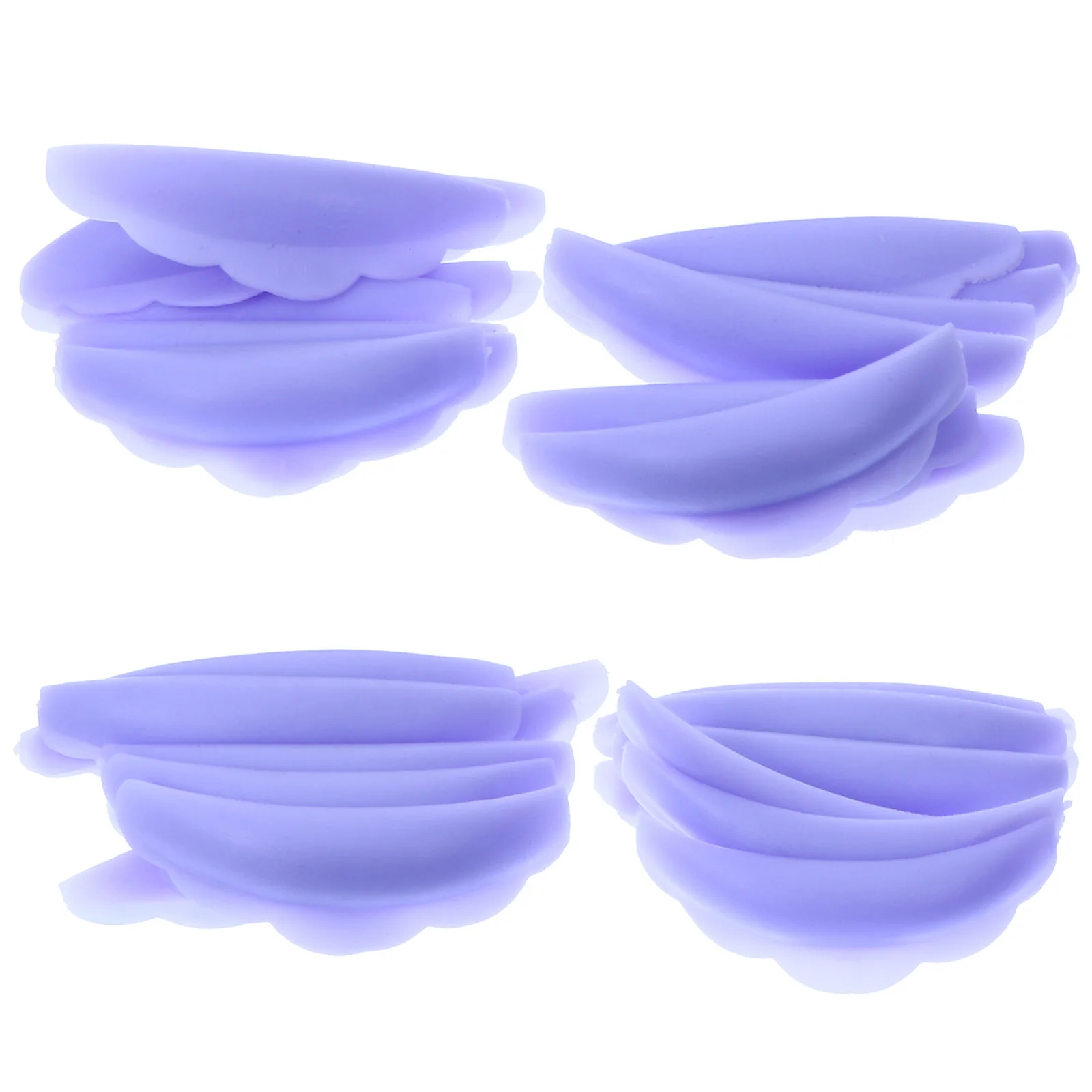 Coussinets de permanente de cils, joint d'extension de cils en Silicone, outil de bouclage réutilisable pour patchs de faux cils, maquillage