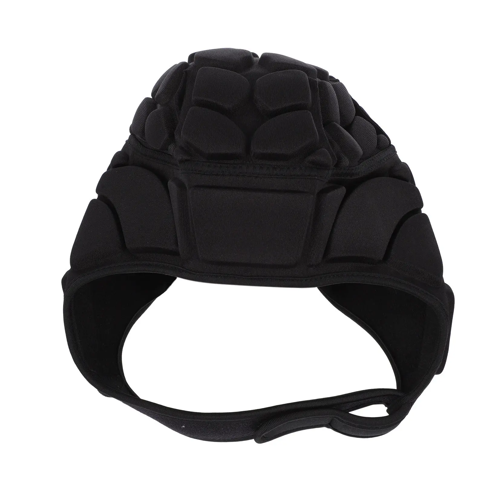 Adjustable Goalkeeper Protective Lightweight Multi Thickened Sponge Impact Resistance Ventilated Head Guard for Soccer