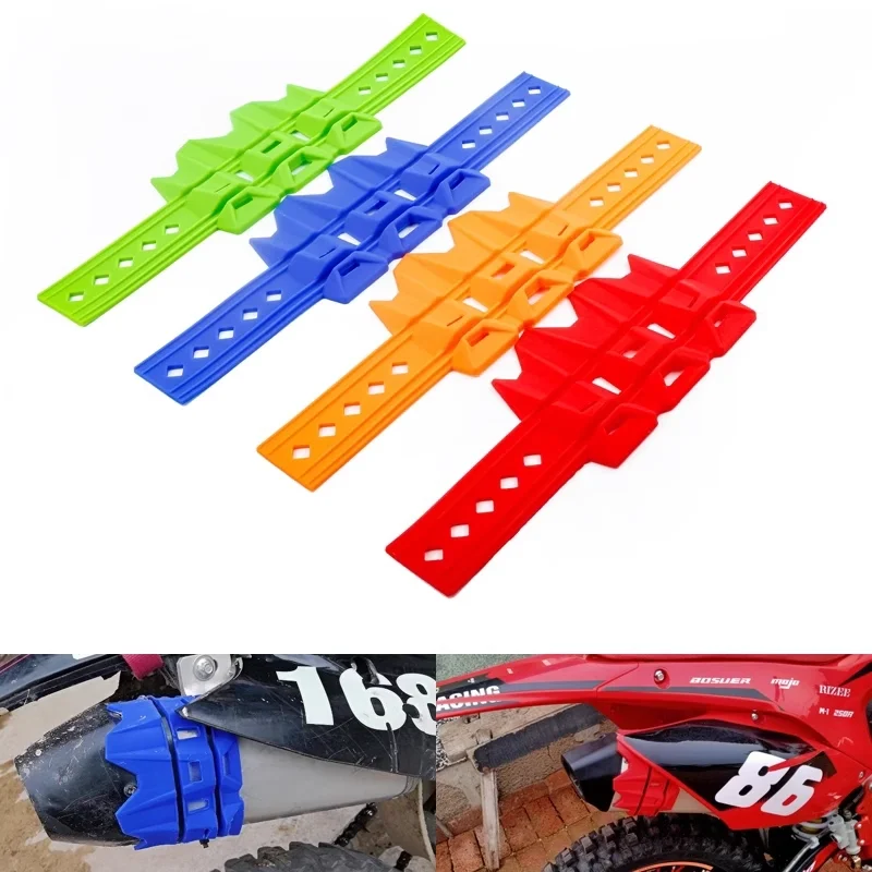 Auspuff Endrohr Schutz Abdeckung Schutz geeignet für KTM für HONDA 85CC-530CC ENDURO MX Dirt Bike hinten Auspuff Hitzeschild