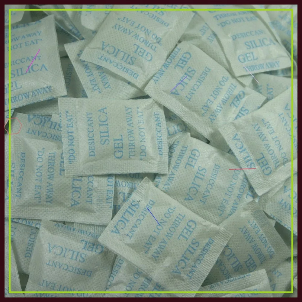 

100 Packets 2g Silica Gel Desiccant Packs - Premium Moisture Absorber for Food Storage, Safes