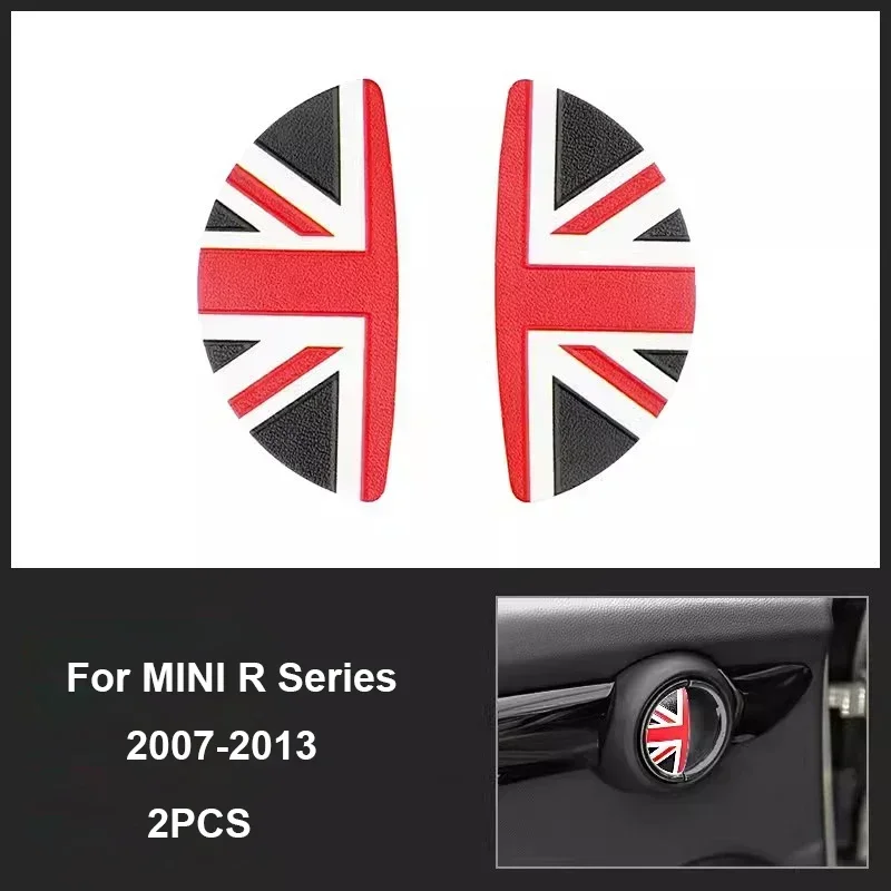 For MINI Cooper S CLUBMAN R55 R56 R60 R61 R62 Car Interior Accessories,Car Door Handle Decoration Leather Protection  Sticker