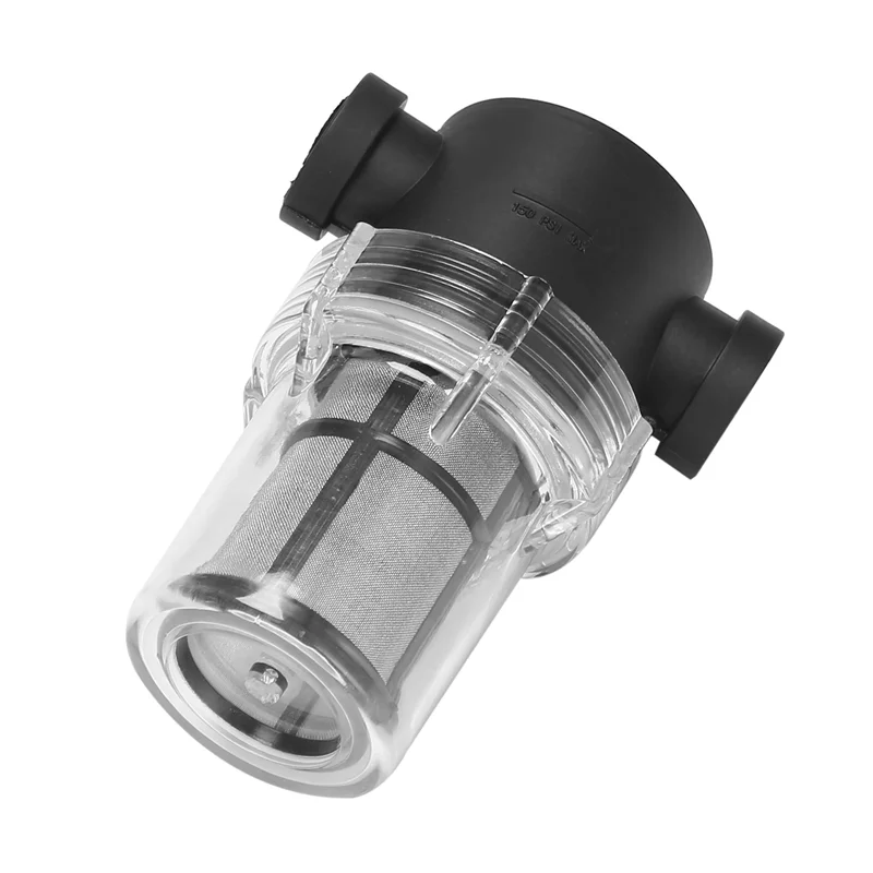 

AB46-5X Garden Pond Inline Mesh Strainer Water Pump Filter Irrigation High Flow Pipeline Filter