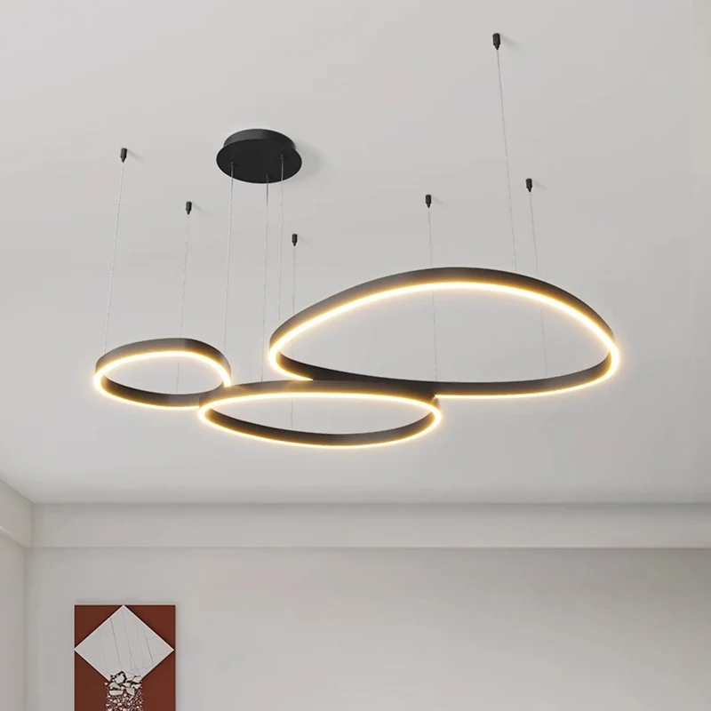 

Modern Minimalist Decor Dine Pendant Lights Hanging Light Led Chandeliers for Dining Room Living Room Hall Indoor Lighting