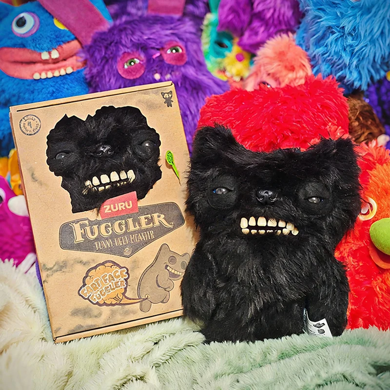 NEW Fuggler Ugly Monsters Fart Face Soft Plush Toys Butt Funny