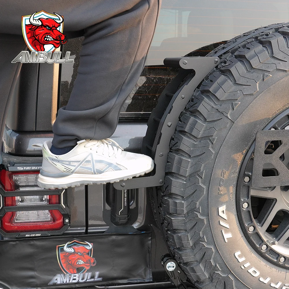 

Ambull High Quality Lightweight Universal Car Spare Tire Accessories New Spare Wheel Step for Road Vehicles