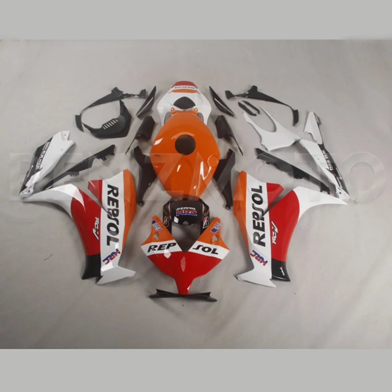 

Полный комплект обтекателя для Honda CBR1000RR 2012 2013, оранжевый, белый, черный, красный, АБС-пластик, кузов мотоцикла