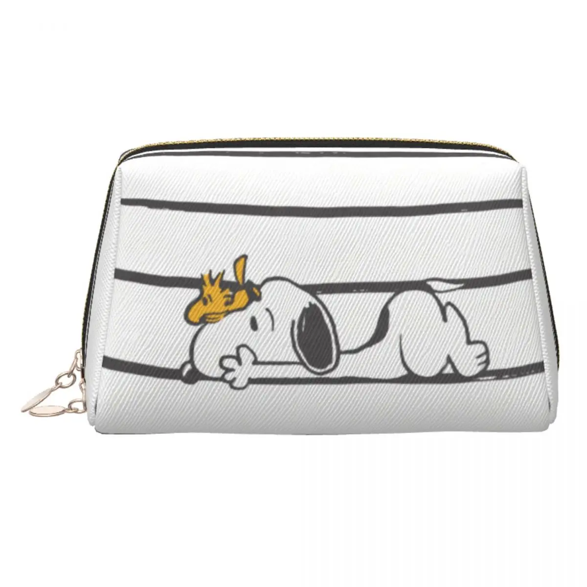

Custom S-Snoopyes Smile Giggle Laugh Travel Cosmetic Bag Comic Dog Toiletry Makeup Organizer Lady Beauty Storage Dopp Kit