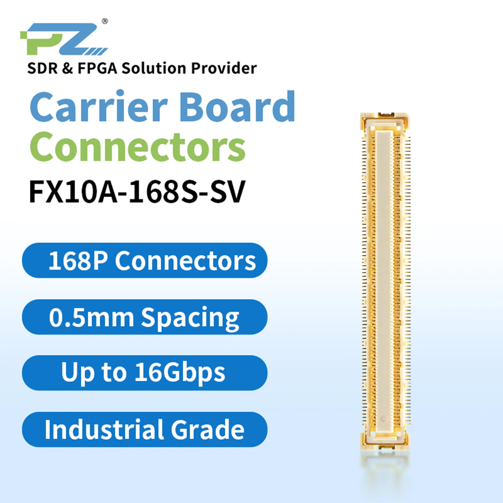 Puzhi FPGA Core Board Connector 120Pin/168Pin/144Pin/240Pin Industrial