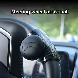 360 Steering Wheel Knob Ball Auto Spinner Knob Car Steeringbooster Silicone Power Steering Handle Ball Booster Strengthener