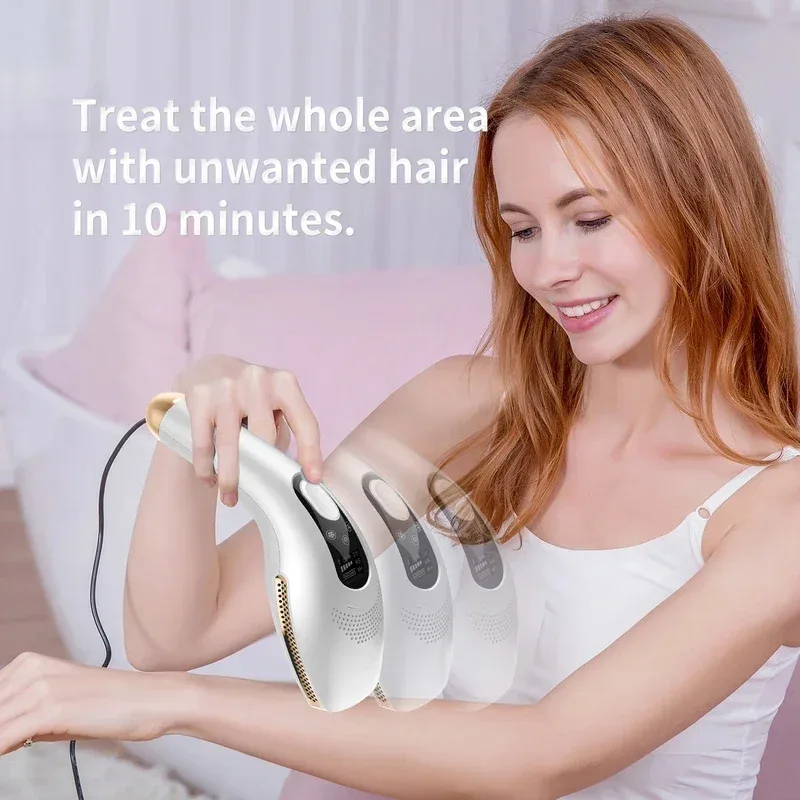 

DEESS GP590 PLUS Hair Laser Removal Home IPL OPT Epilator Machine 999999 Permanent Painless Cool for Body Bikini Face