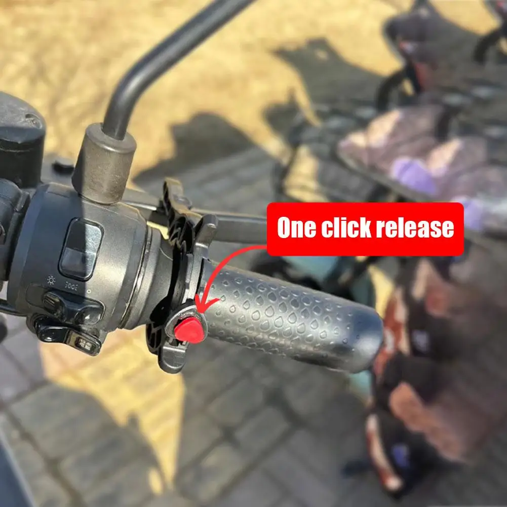 NEW Universal Motorcycle Cruise Control Assist Wrist Grip Lock Clamp Retainer For Handlebar Accelerator Control