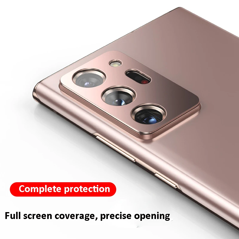 Back Camera Lens Protective Metal Cover For Samsung Galaxy Note 20/20 Ultra Anti-Scratch Camera Screen Protector Cover