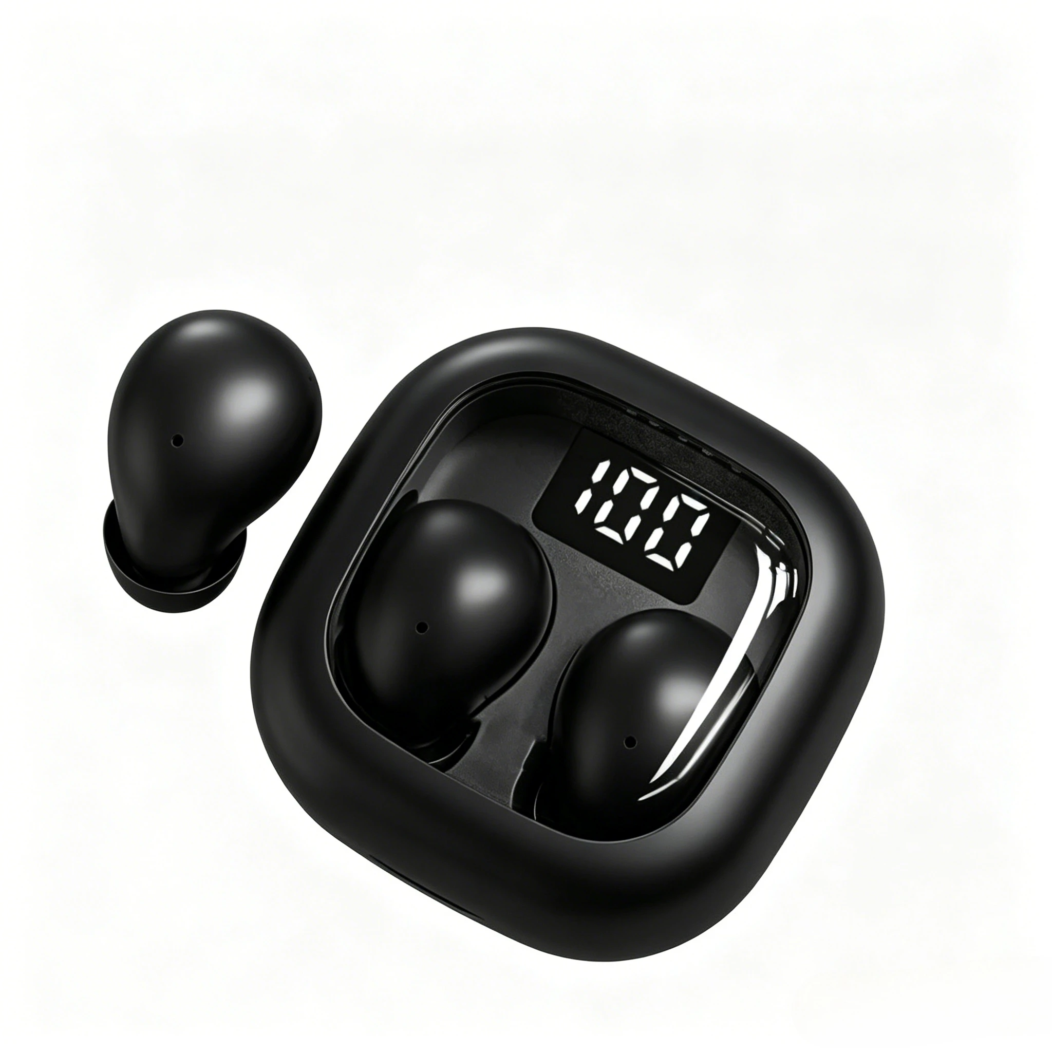 Ultra Tiny Hidden Wireless Bluetooth Earbuds HIFI Stereo Sound In