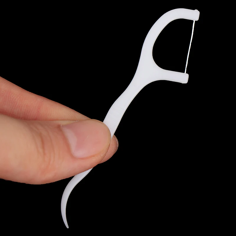 

30pcs Portable Dental Flosser Teeth Sticks Oral Care Hygiene Toothpicks