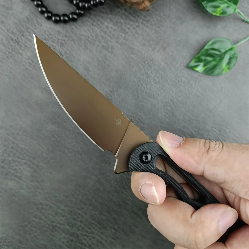 NEW TOOR Fixed Blade Knife High Quality Pocket Knife D2 Blade G10 Handle Outdoor EDC Camping Hiking Hunting Survival Tool