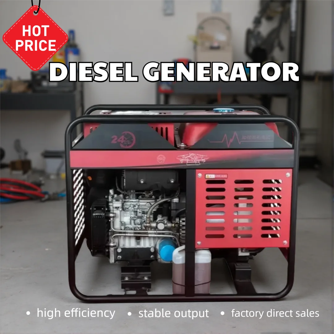 CNMC 5KW/8KW/10KW Generator 50HZ/60HZ 110/220V/380V Diesel Generator Silent Fuel Economy High Efficiency inverter generator