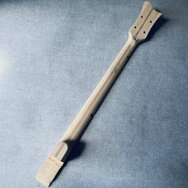 HN695 Hofner BB2 Style Violin Bass Kit, Unfinished Neck, 4-String DIY Project (No Fingerboard)