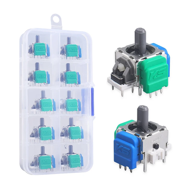 Replacement 3D Analog Hall Effect Joystick For Ps5 Game Controller Thumbstick Repair Parts For PS5/PS4 For Xbox/Switch Pro