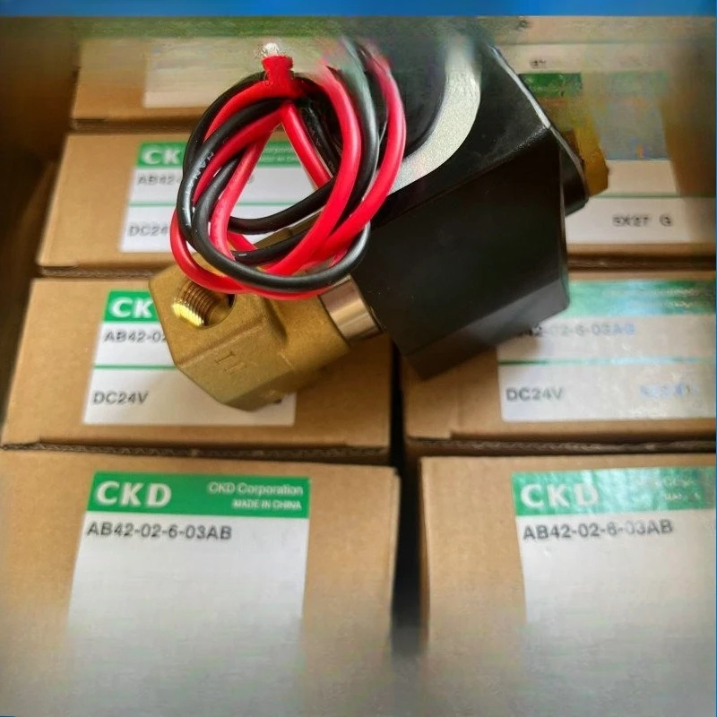 Parts for CKD Normally Open, Solenoid Valve AB42- 02/1-2/3/4/5/6/7-02 E-AC220V-DC24V 03AB