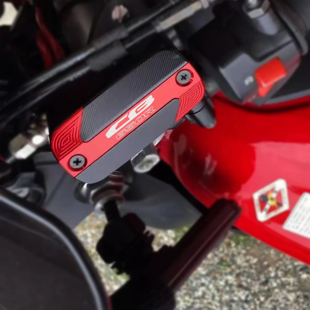 For Honda CB650R CBR650R CBR CB 650R 650 Accessories R 2019-2025 CNC Front Brake Fluid Reservoir Cup Cap Master Cylinder Cover