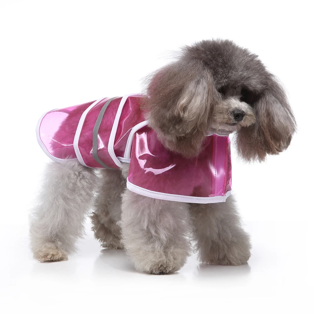 

Large Dog Raincoat Pet Raincoats for Dogs Puppy Jacket Waterproof Reflective Strips