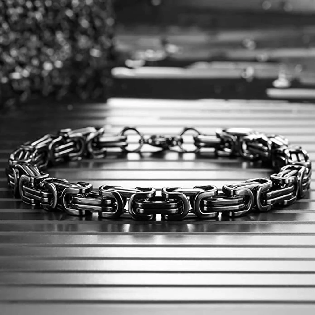 universal Metal Necklace For Different Fashion Styles Unique Curb Chain Necklace Stylish Necklaces Steel color