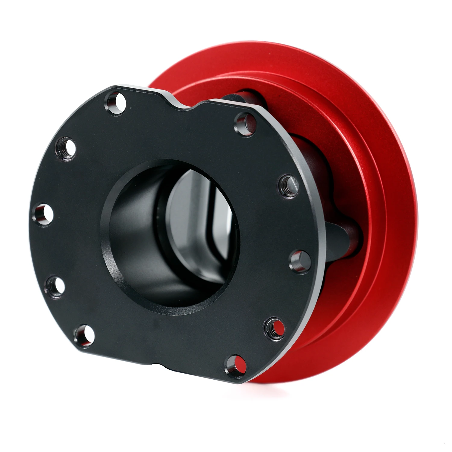 CNC Aluminum Wheel-Side QR2 Quick Release Hub for Fanatec Base Steering Wheel With 70mm Bolt Pattern
