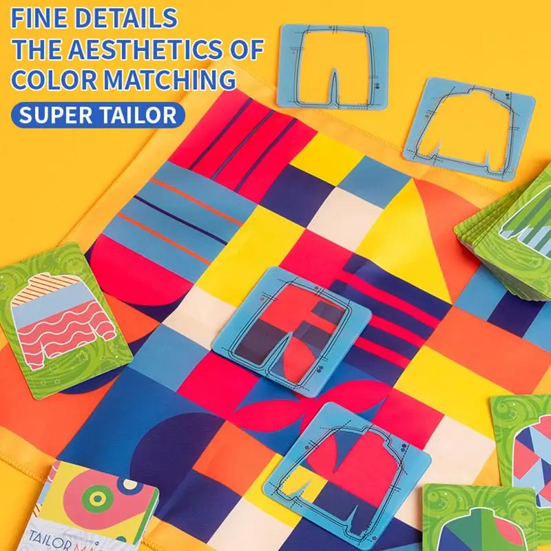 Jeu de société Tailleur Master pour enfants, reconnaissance de documents pour tout-petits, jouets Montessori, jeux de table interactifs parent-enfant, cadeaux d'anniversaire pour enfants