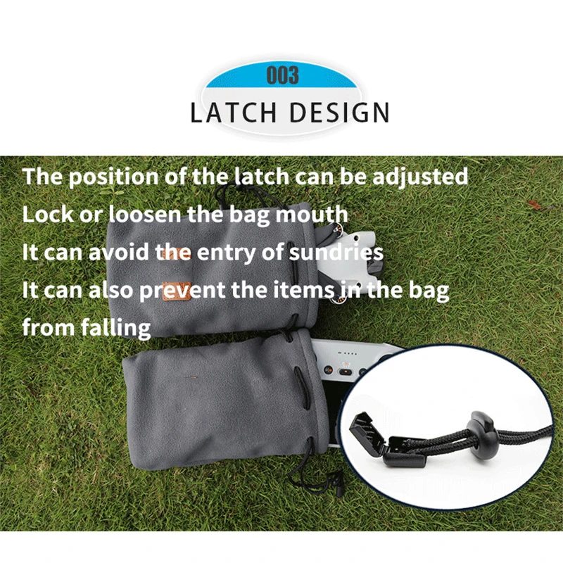 Plush Storage Bag for DJI Mini 4 PRO/Mini3PRO/Mini3/Mini2SE/Mini2/1/SE Portable Handbag Drone Control Carrying Case Protector