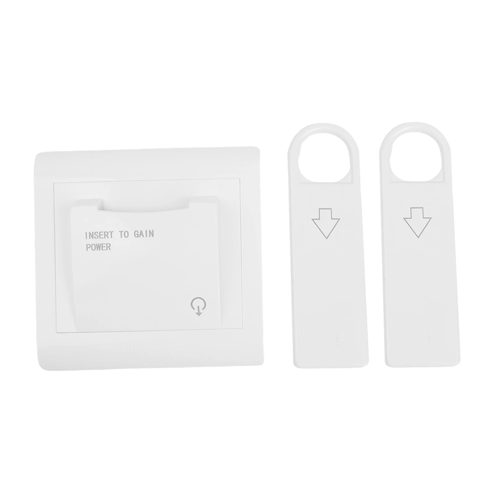 Magnetic Card Power Switch 40A 86 Type with 2 Cards for Hotel Power Management and Energy Conservation in Residential Buildings