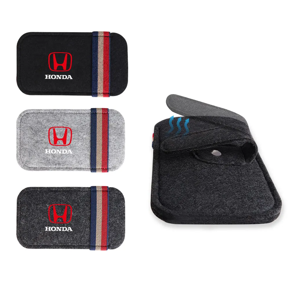 سيارة Stying شعار النظارات الشمسية المنظم حقيبة النظارات الداخلية تنظيم حامل لهوندا موجين إلهام XR-V CR-V UR-V CR-Z صالح نوع R