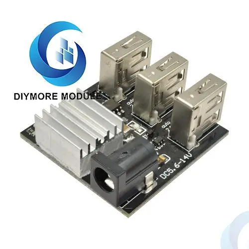 DC-DC 3-Port USB Charging Buck Module Buck Conversion Module